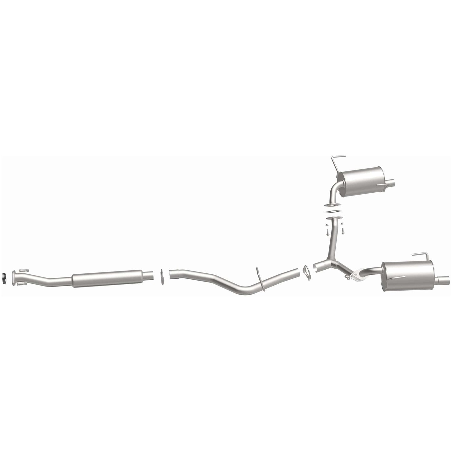 BRExhaust 2008-2013 Subaru Direct-Fit Replacement Exhaust System