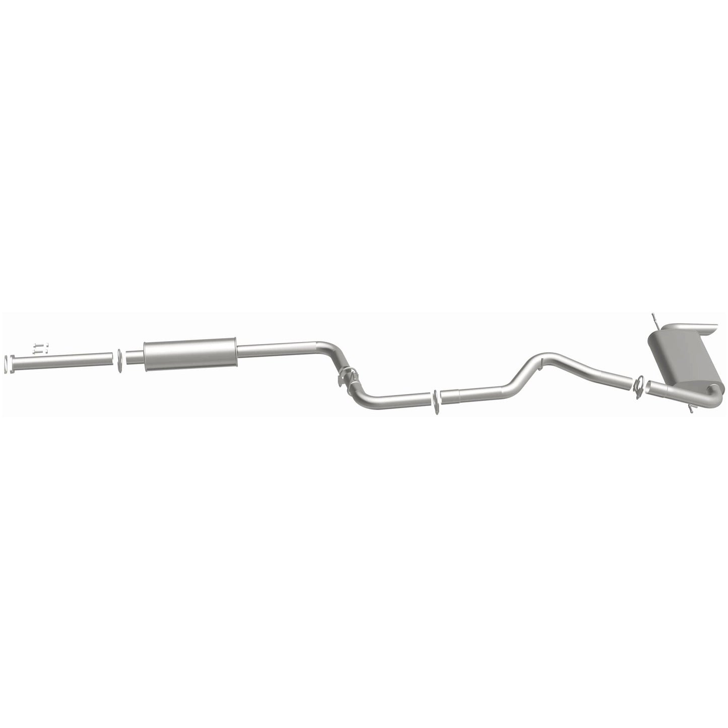 BRExhaust 2012-2018 Ford Focus 2.0L Direct-Fit Replacement Exhaust System