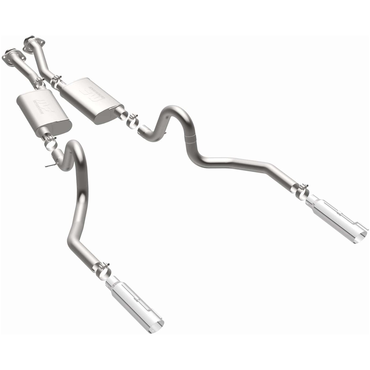MagnaFlow 1999-2004 Ford Mustang Street Series Cat-Back Performance Exhaust System