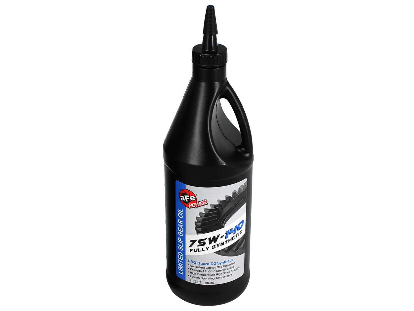 aFe Power Pro Guard D2 Synthetic Gear Oil, 75W140 1 Quart (90-20101)