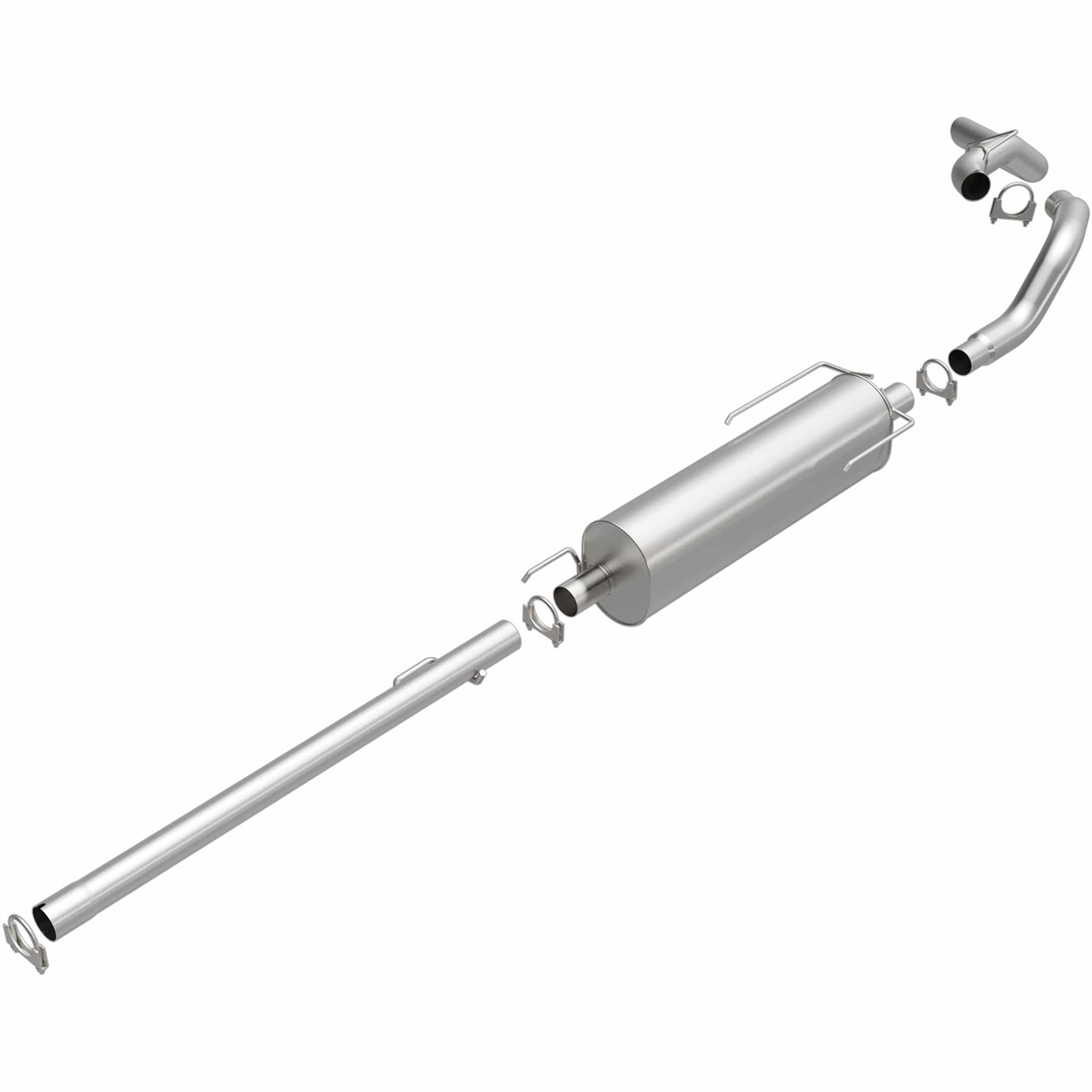 BRExhaust 2002-2005 Dodge Ram 1500 Direct-Fit Replacement Exhaust System