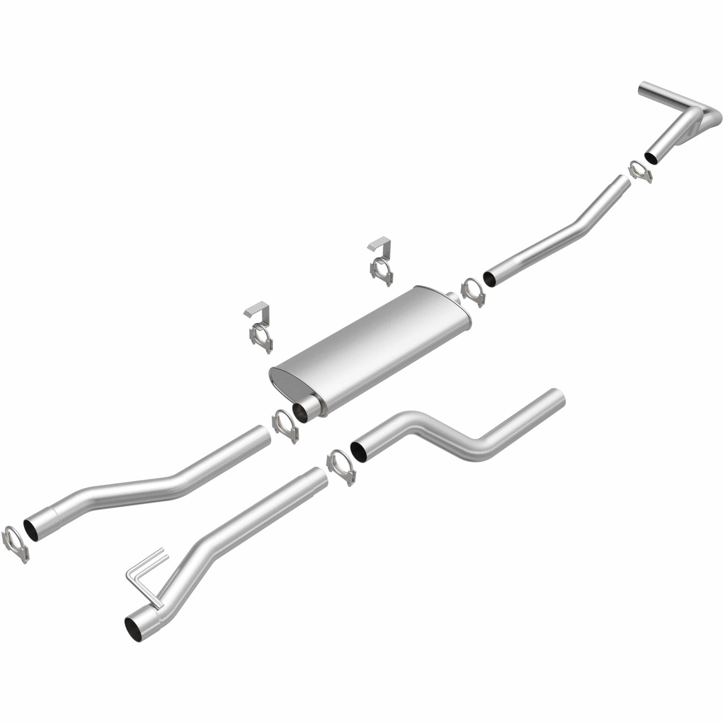 BRExhaust Direct-Fit Replacement Exhaust System 106-0491