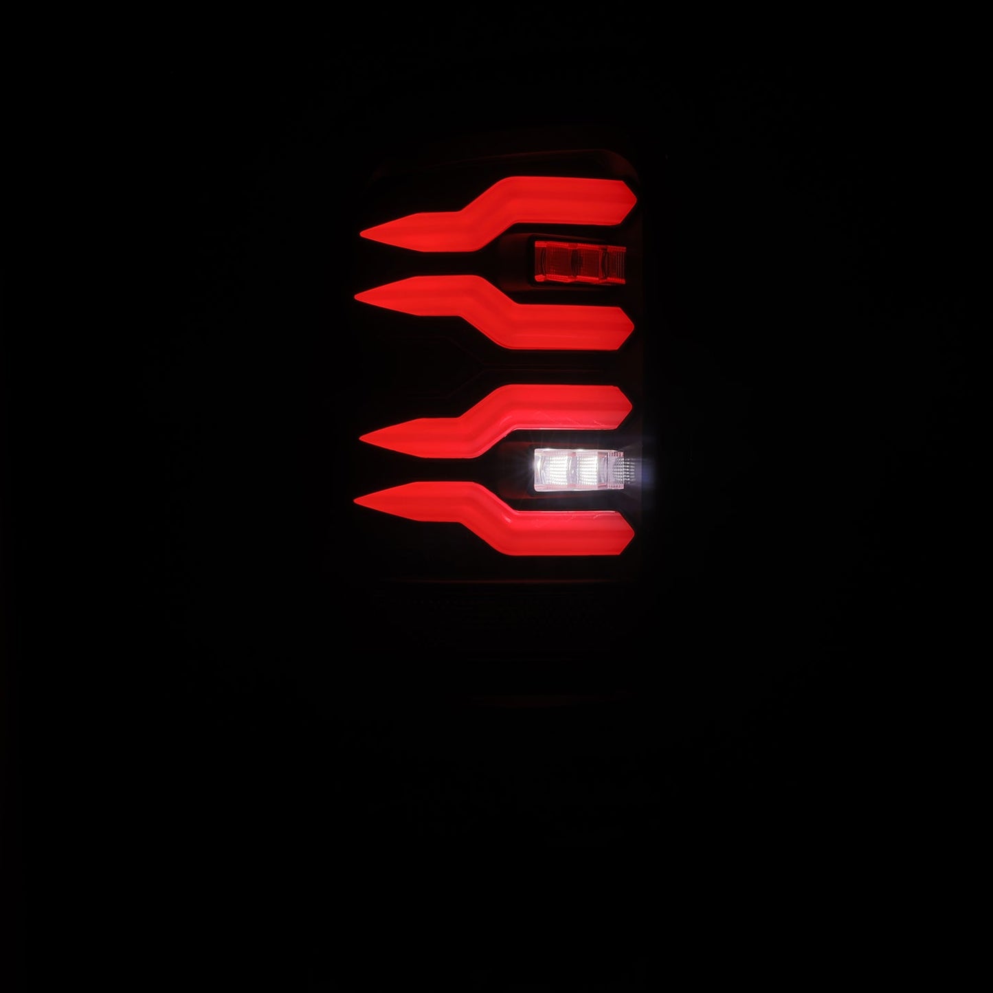 AlphaRex 94-01 Dodge Ram 1500/94-02 Ram 2500/3500 LUXX-Series LED Tail Lights Black