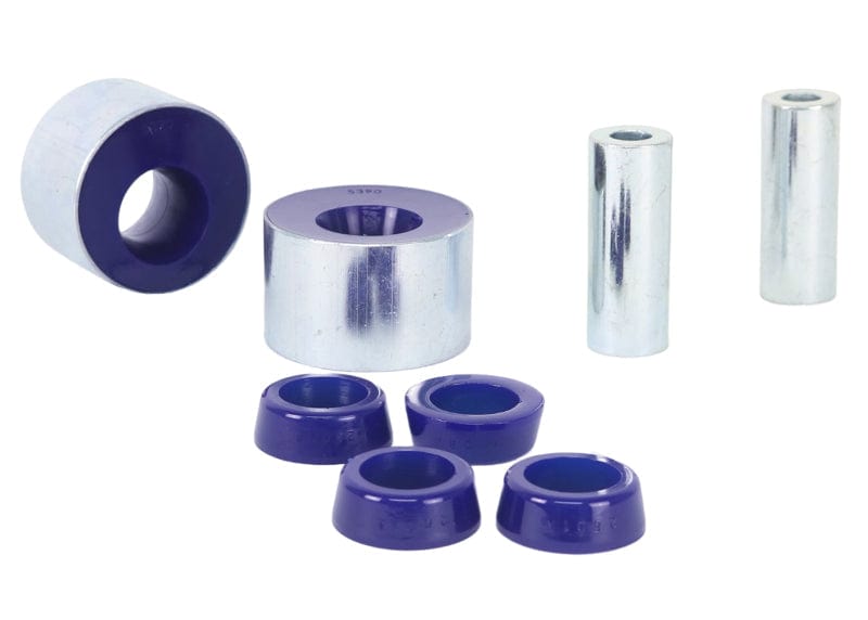 SuperPro 07-13 Nissan Altima Front Lower Control Arm Inner Rear Bushing Kit-Double-Offset (+Caster)