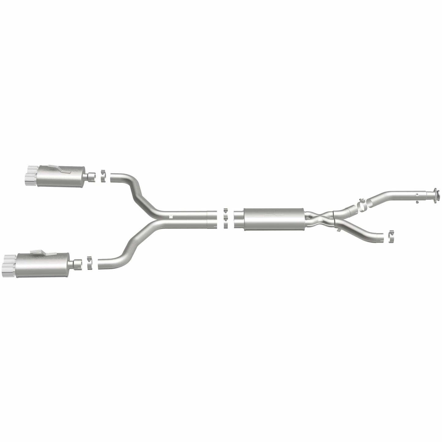 MagnaFlow 1992-1996 Chevrolet Corvette Street Series Cat-Back Performance Exhaust System