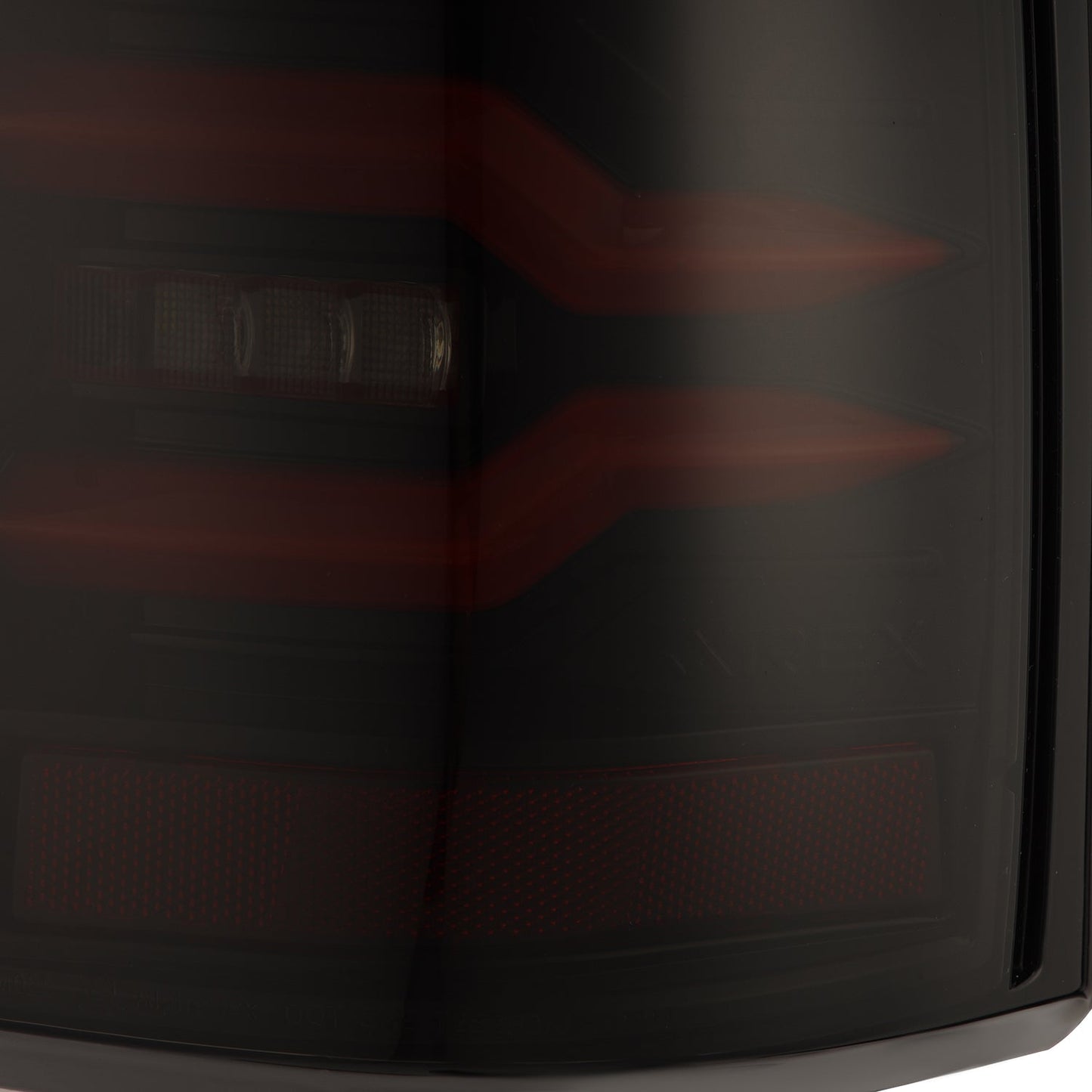 AlphaRex 99-06 Chevrolet Silverado/99-06 GMC Sierra LUXX-Series LED Tail Lights Black Red
