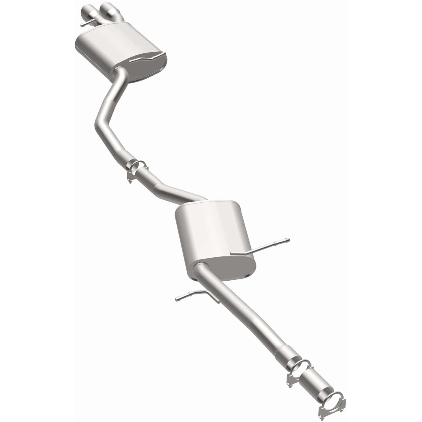BRExhaust 2009-2016 Audi Direct-Fit Replacement Exhaust System