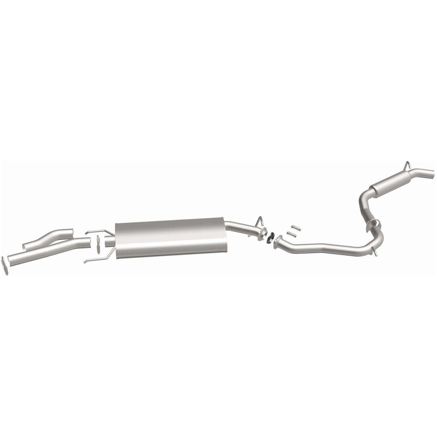 BRExhaust 2006-2012 Toyota RAV4 Direct-Fit Replacement Exhaust System