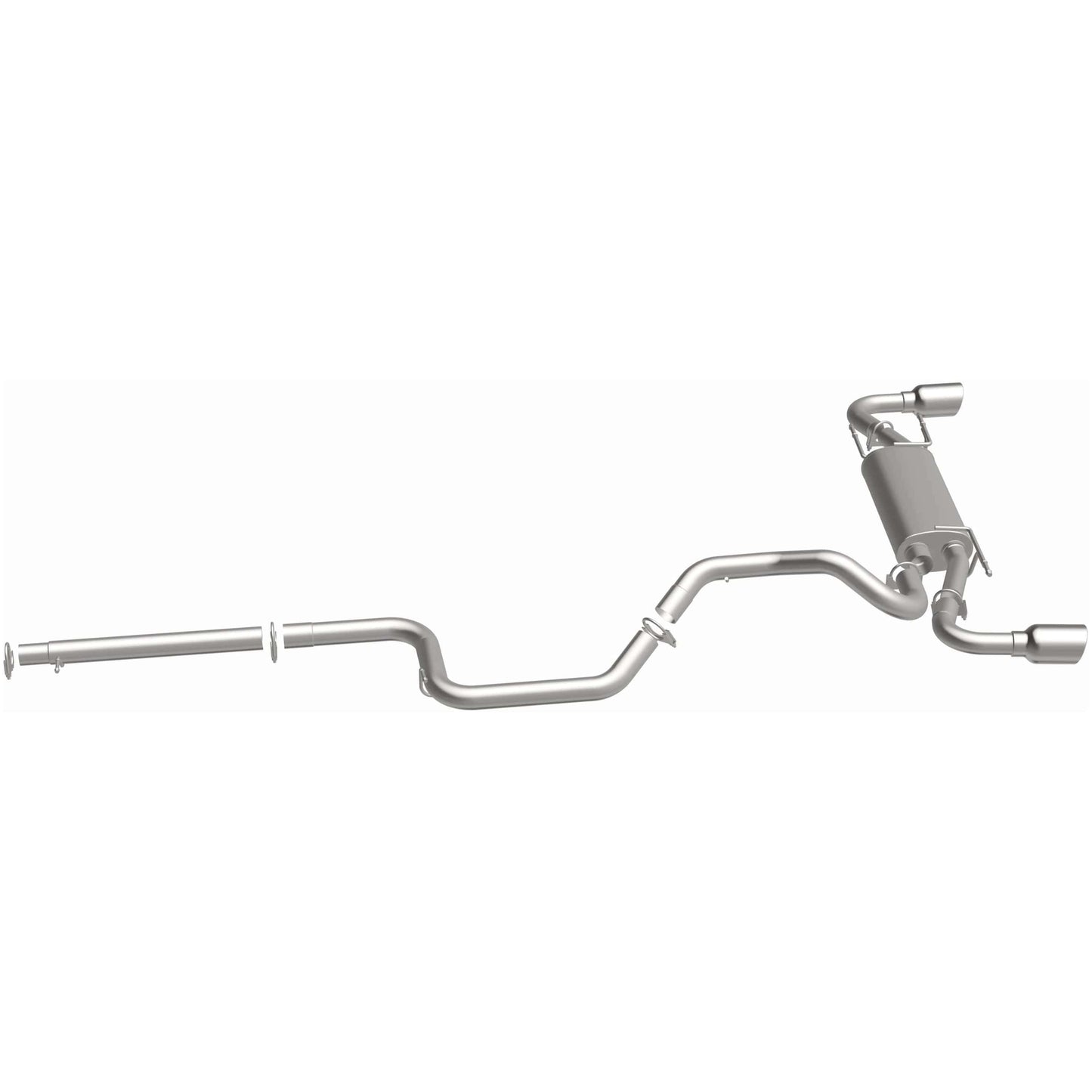 BRExhaust 2010-2013 Mazda 3 2.5L Direct-Fit Replacement Exhaust System