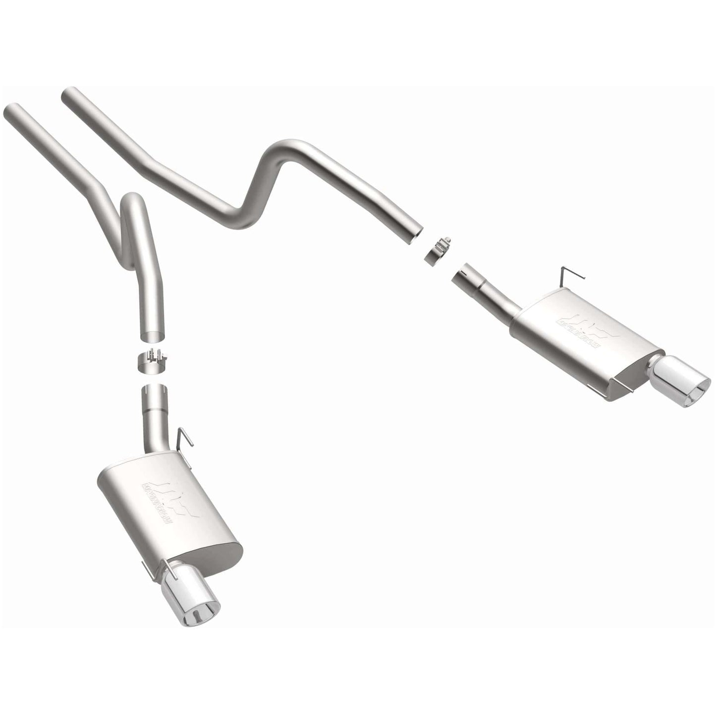 MagnaFlow 2005-2009 Ford Mustang Street Series Cat-Back Performance Exhaust System