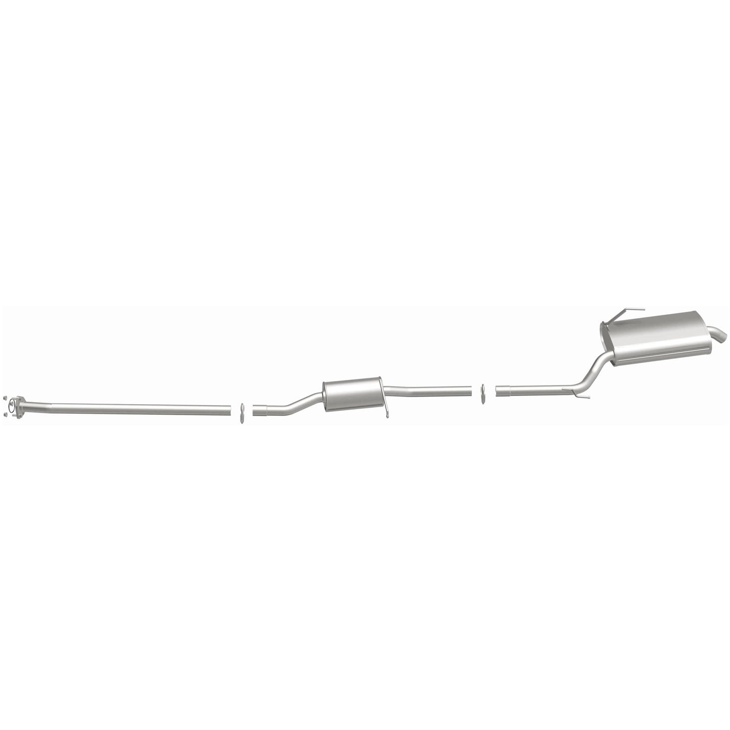 BRExhaust 2003-2007 Honda Accord 2.4L Direct-Fit Replacement Exhaust System