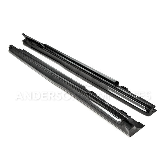 Anderson Composites Type-Z28 carbon fiber side skirts for 2014-2015 Chevrolet Camaro  (AC-SS14CHCAM-Z28)