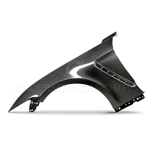 Anderson Composites Type-GR (GT350 Style) carbon fiber fenders for 2015-2017 Ford Mustang (pair)  (AC-FF15FDMU-GR)