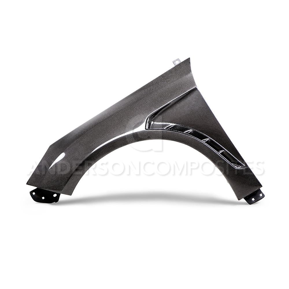 Anderson Composites 2016+ Focus Type-GR Vented Carbon Fiber Fenders .04in Wider (Pair) (AC-FF16FDFO-GR)