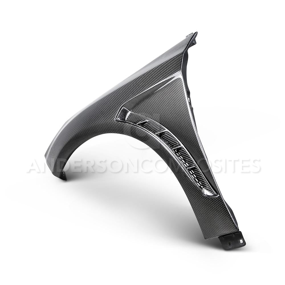 Anderson Composites 2016+ Focus Type-GR Vented Carbon Fiber Fenders .04in Wider (Pair) (AC-FF16FDFO-GR)