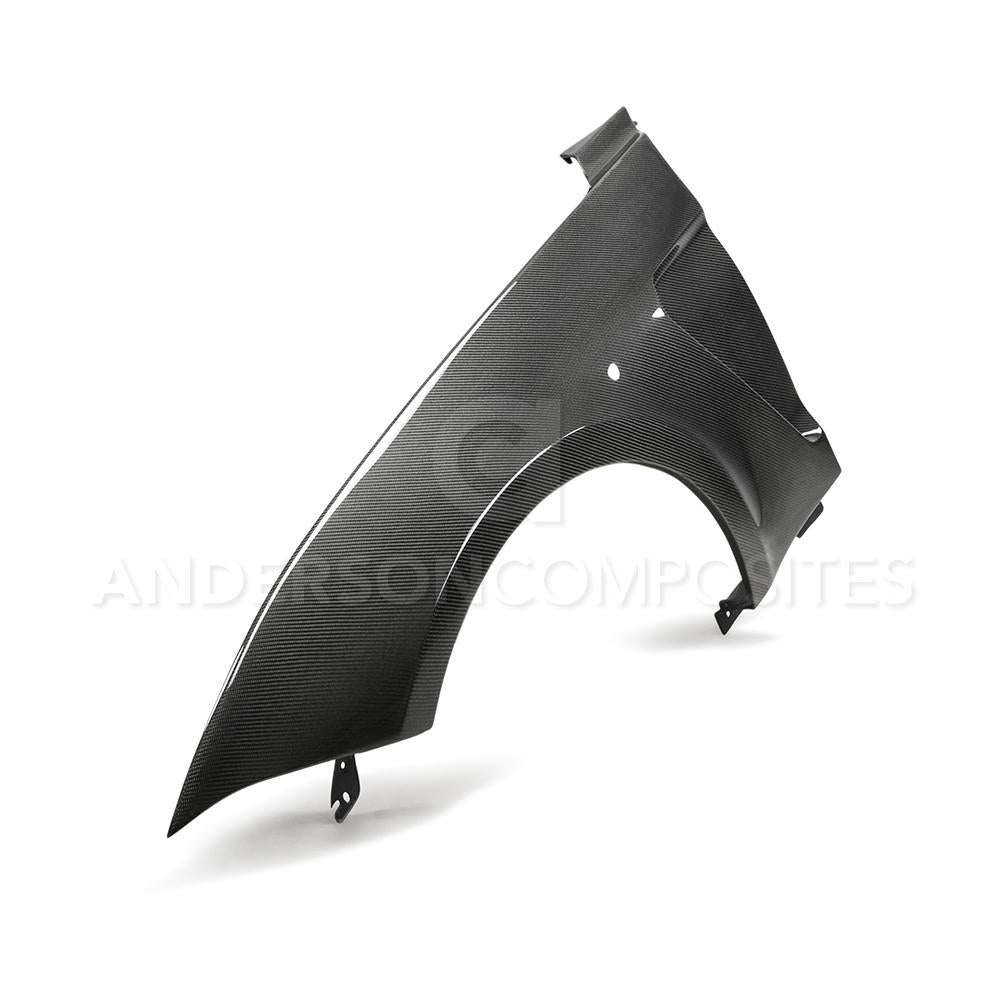Anderson Composites Type-GR (GT350 Style) carbon fiber fenders for 2018-2020 Ford Mustang  (AC-FF18FDMU-GR)