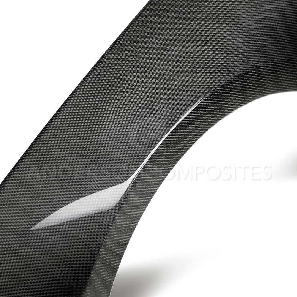 Anderson Composites Type-GR (GT350 Style) carbon fiber fenders for 2018-2020 Ford Mustang  (AC-FF18FDMU-GR)