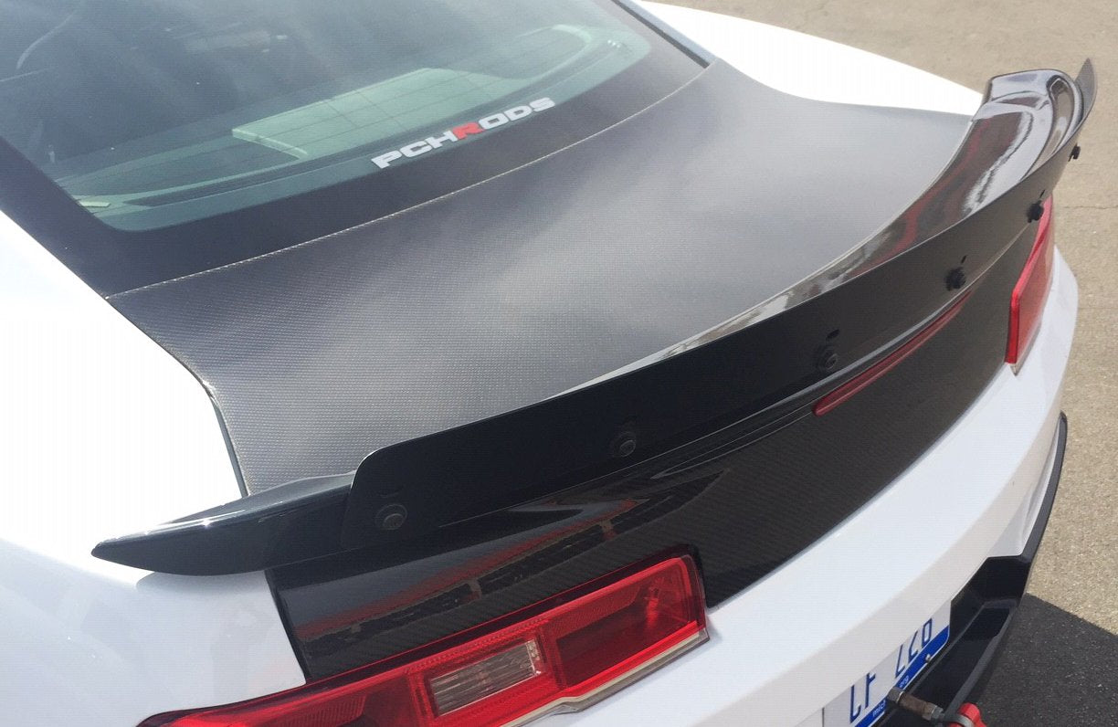Anderson Composites 2014-2015 Chevrolet Camaro Z28 Type-Z28 Style Rear Spoiler w/ Wicker Bill (AC-RS14CHCAM-Z28W)