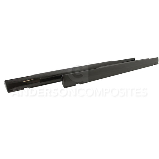 Anderson Composites Type-OE Carbon fiber side rocker panels for 2008-2014 Dodge Challenger  (AC-SS0910DGCH-OE)