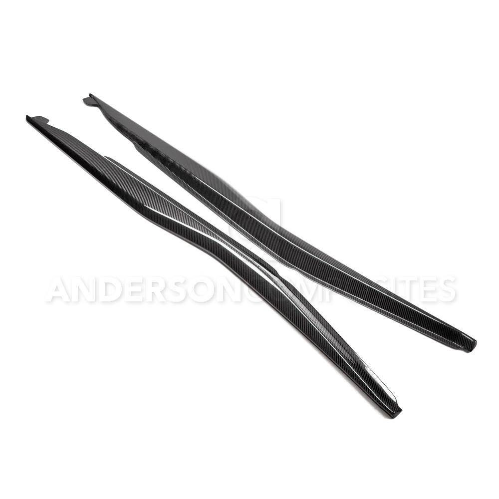 Anderson Composites Carbon fiber side skirts for 2015-2019 Chevrolet Corvette C7 Z06  (AC-SS14CHC7-Z6)