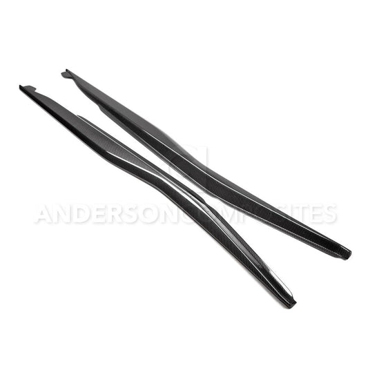 Anderson Composites Carbon fiber side skirts for 2015-2019 Chevrolet Corvette C7 Z06  (AC-SS14CHC7-Z6)