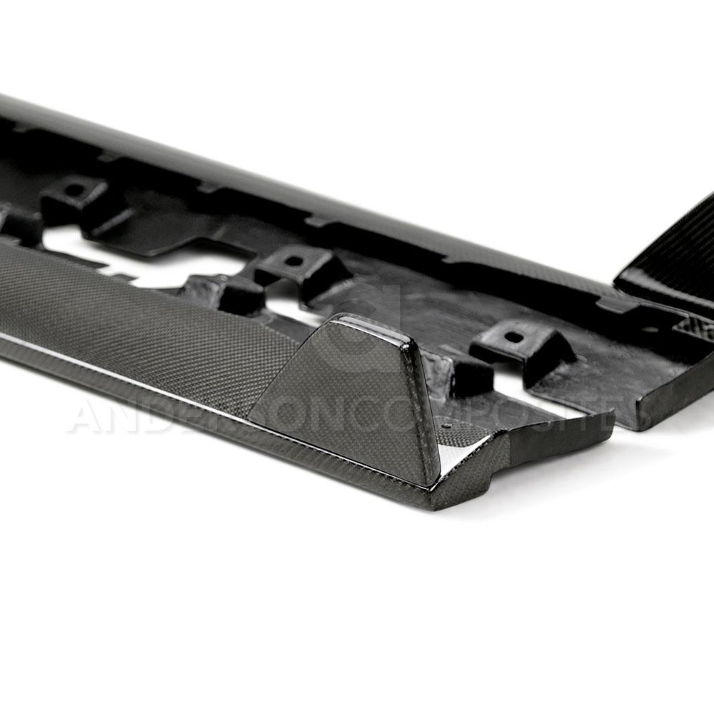 Anderson Composites 2015-2017 Ford Mustang GT350 Style Rocker Panel Splitter (AC-SS15FDMU-GR)