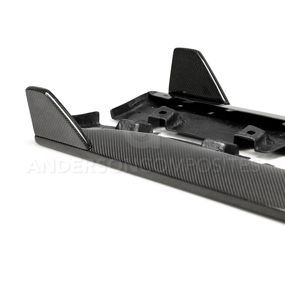 Anderson Composites 2015-2017 Ford Mustang GT350 Style Rocker Panel Splitter (AC-SS15FDMU-GR)