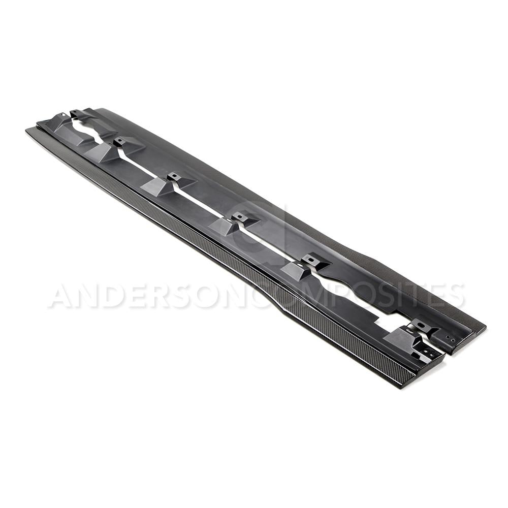 Anderson Composites Type-AR carbon fiber rocker panels for 2016-2018 Ford Focus RS  (AC-SS16FDFO-AR)