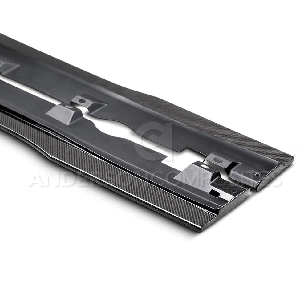 Anderson Composites Type-AR carbon fiber rocker panels for 2016-2018 Ford Focus RS  (AC-SS16FDFO-AR)