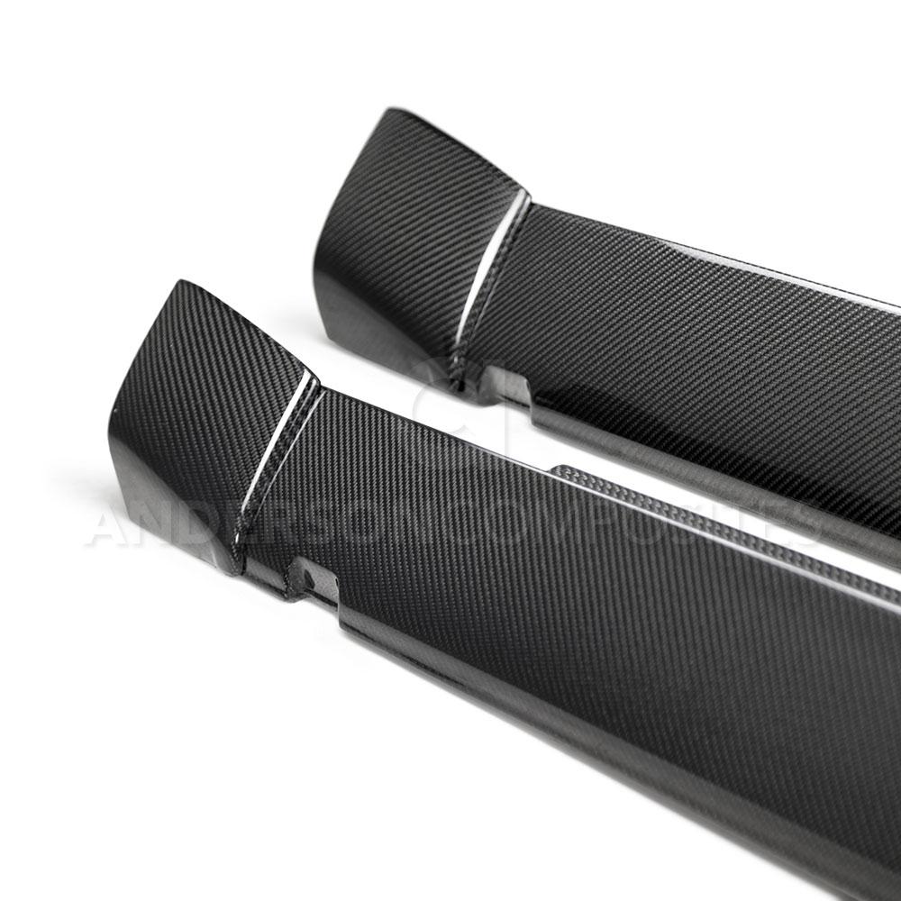 Anderson Composites Type-WB Carbon fiber rocker panel for 2018-2020 Dodge Challenger Widebody  (AC-SS18DGCHHC)