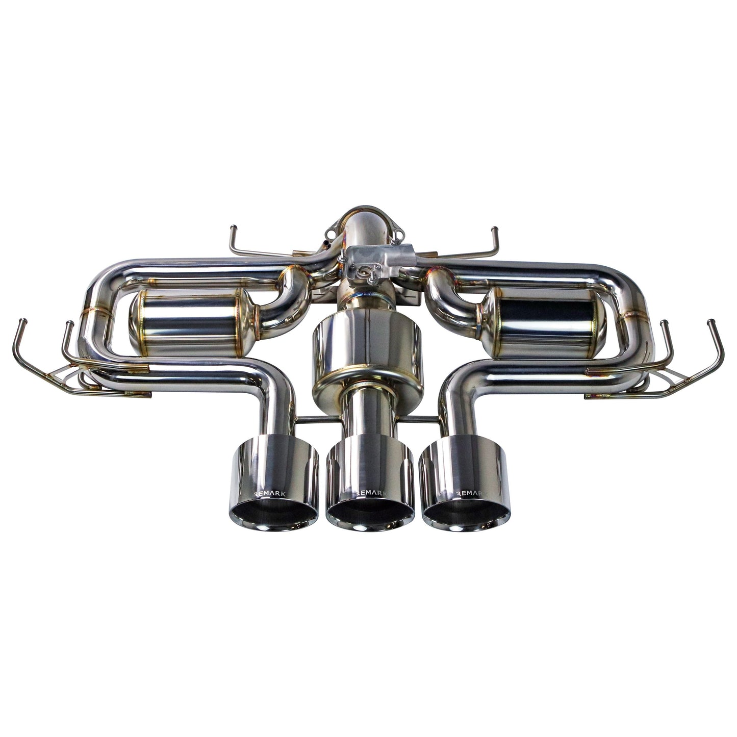 Remark Sports Touring Triple Tip Catback & Front Pipe | 2023+ Honda Civic Type-R (RK-C3076H-09)
