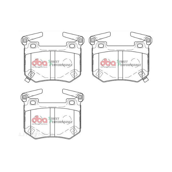 DBA 2018+ Kia Stinger V6 Twin Turbo SP Performance Rear Brake Pads