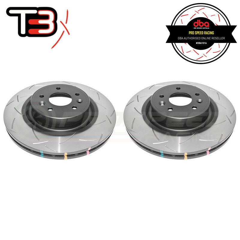 DBA 12-21 Jeep Grand Cherokee SRT-8 Front Slotted T3 4000 Survival Series Uni-Directional Rotor