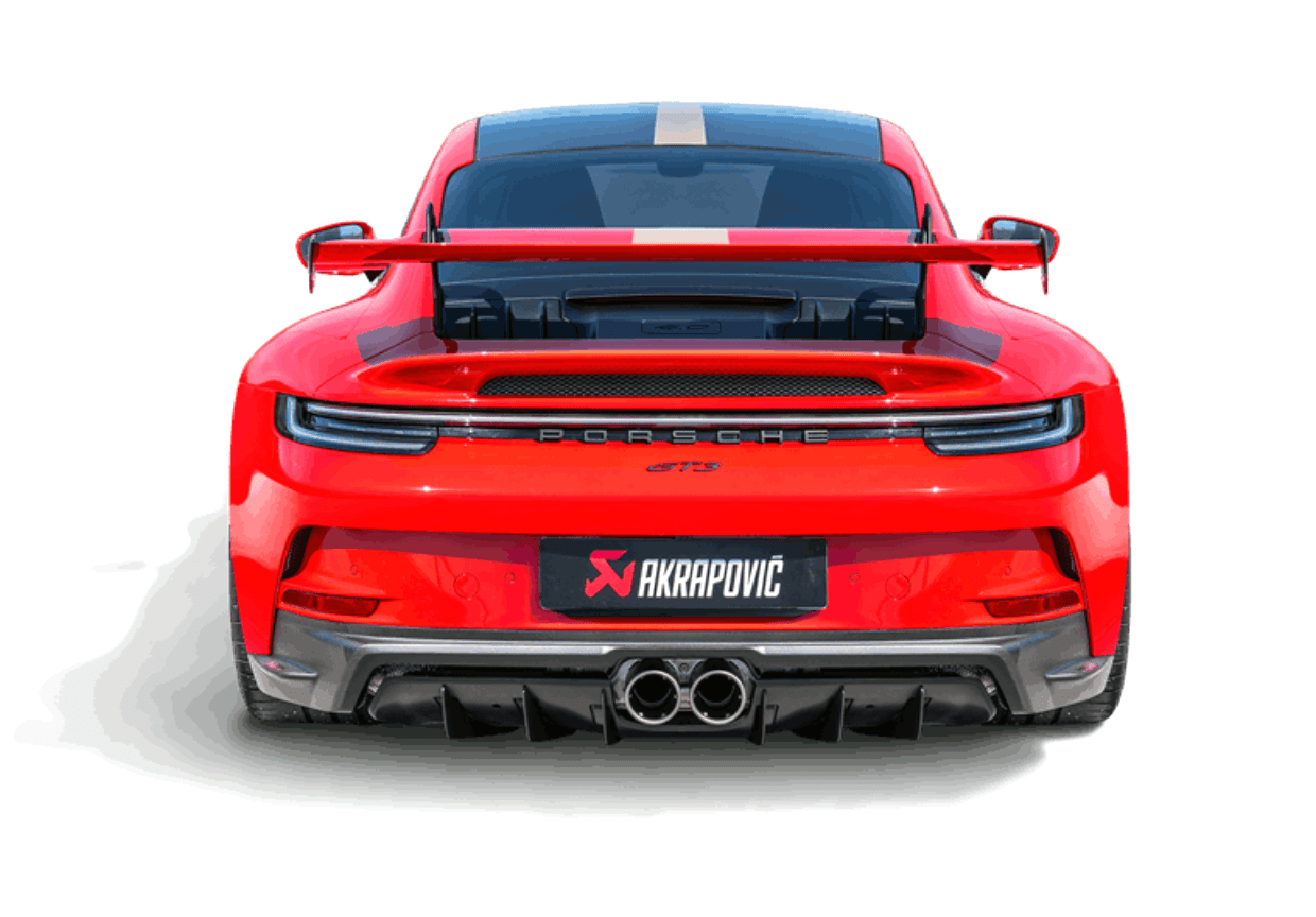 Akrapovic Rear Carbon Fiber Diffuser - Porsche / 911 / GT3 / 992