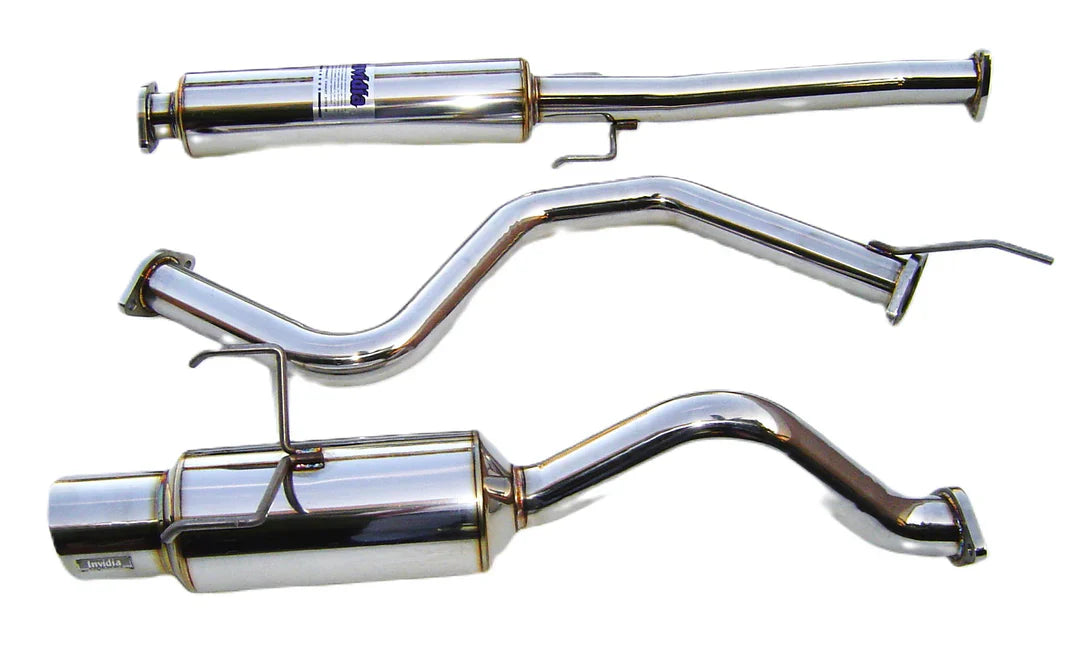 Invidia N1 Catback Exhaust | 1992-1995 Honda Civic Hatchback (HS92HC3GTP)