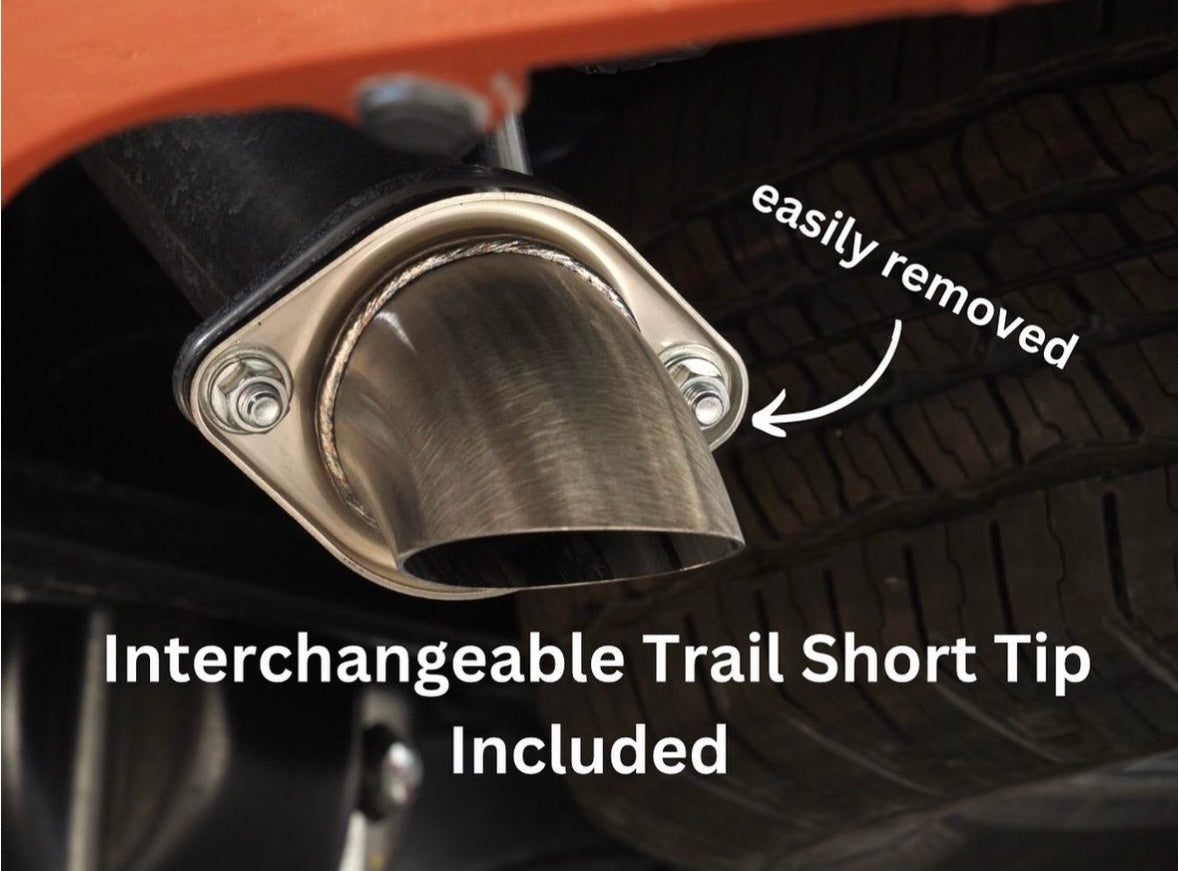 HKS Legamax Trail Master Exhaust (Axleback) - Toyota Tundra Crewmax 5.5Ft Bed 2022+