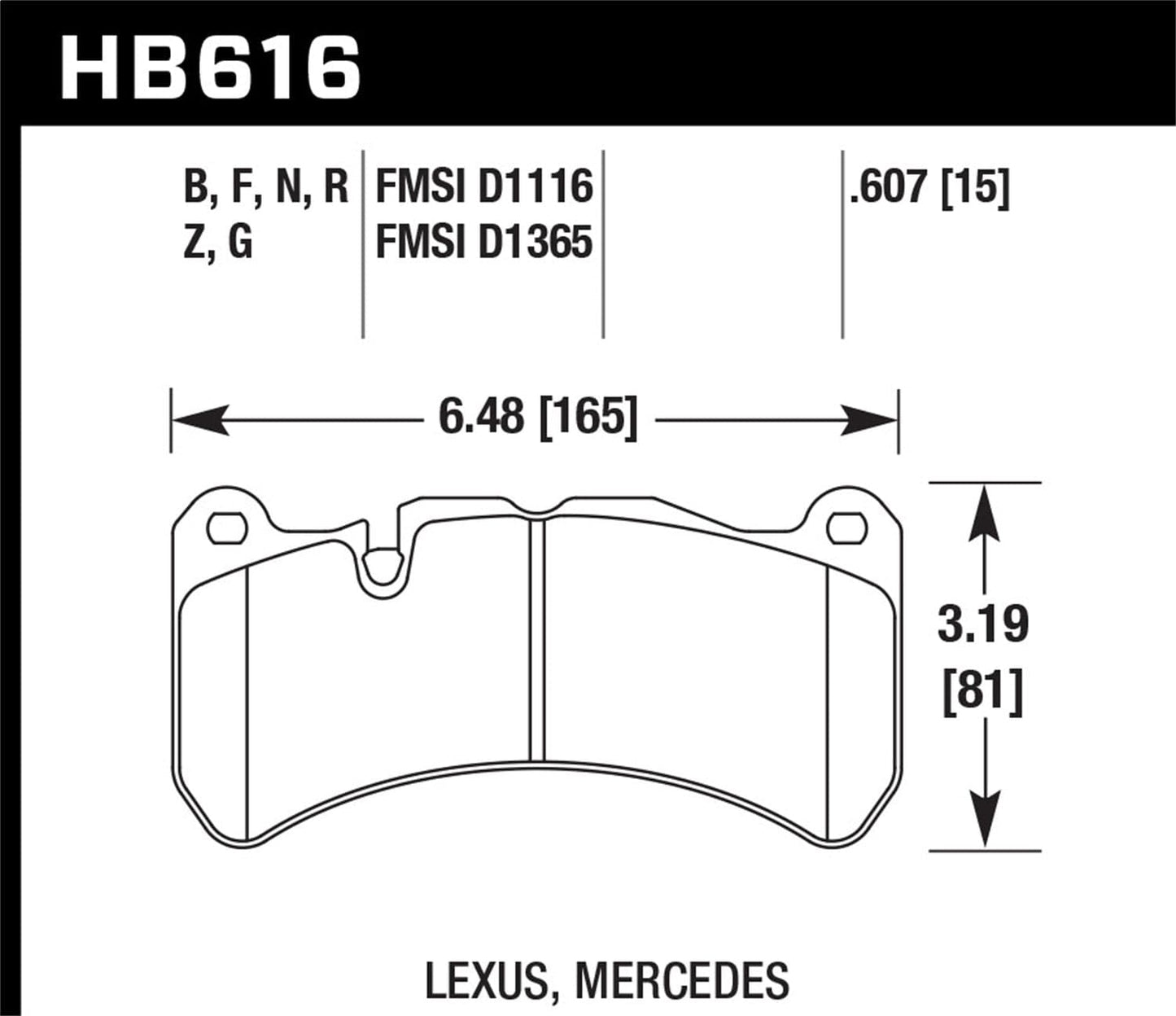 Hawk 08-10 Mazda RX-8 Grand Touring/Sport/Touring / 04-07 RX-8 DTC-60 Race Front Brake Pads
