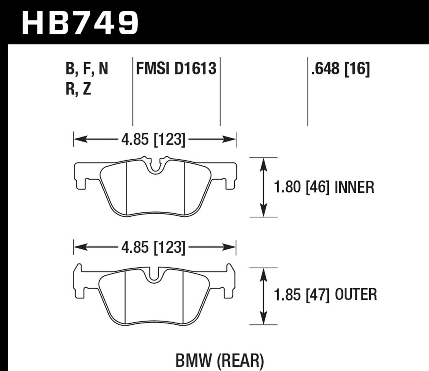 Hawk 10-12 Chevy Corvette Grand Sport / 06-12 Corvette Z06 Rear Race DTC-70 Brake Pads