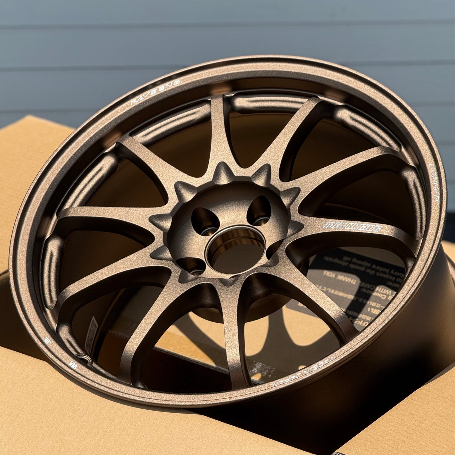 Volk Racing CE28N-Plus 17x9.5 +45 5x100 Bronze (SET)
