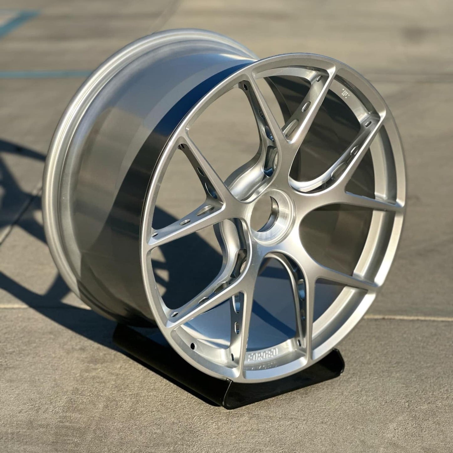 BBS FI-R Evo 20x9.5 +44, 21x12 +70 CL Diamond Silver (SET)