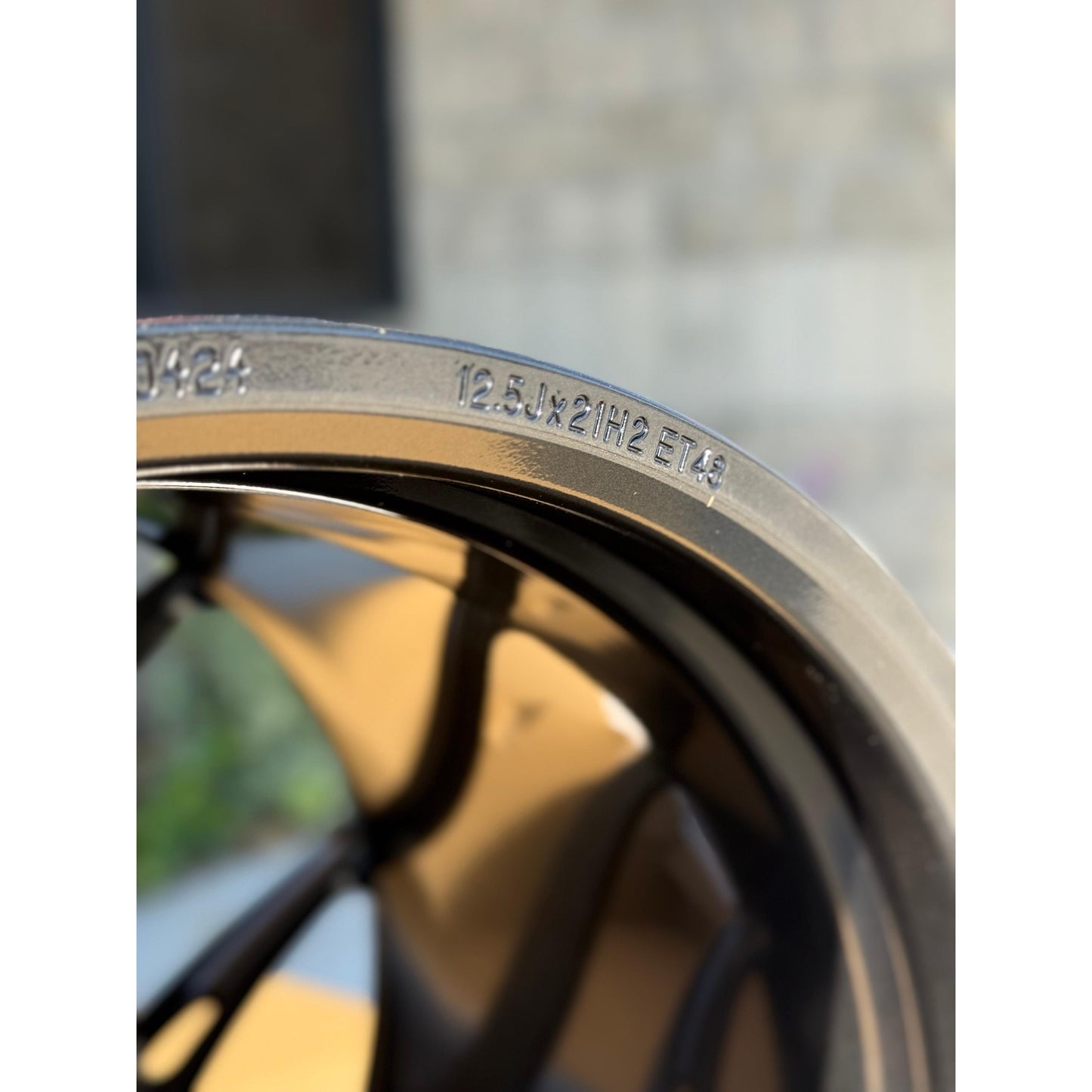 BBS FI-R 20x9.5 +50, 21x12.5 +48 CL Diamond Black (SET)