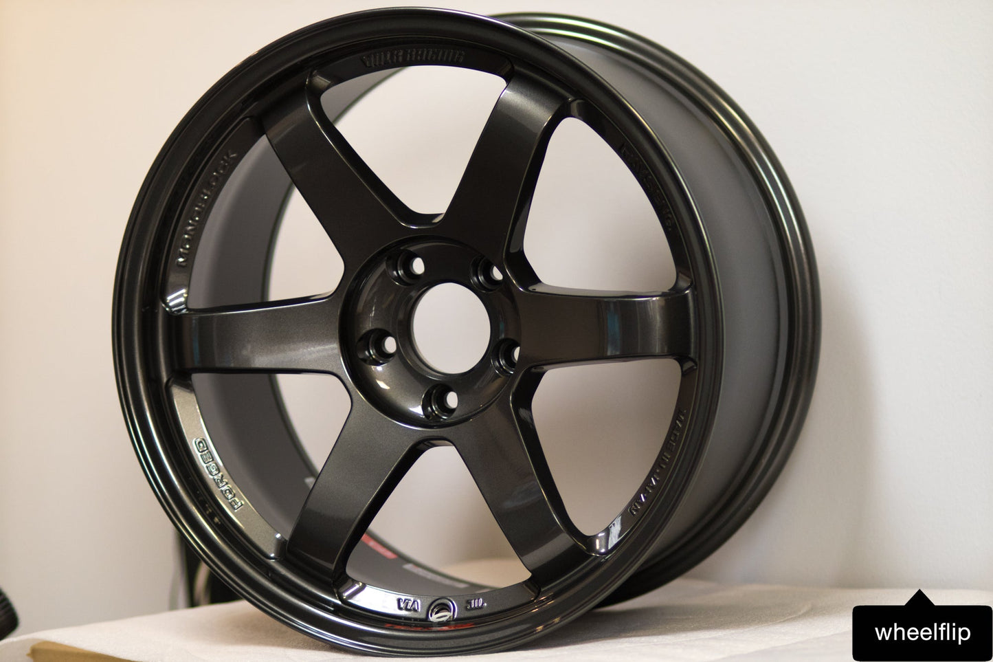 Volk Racing TE37SL 18x10 +40 5x114.3 Diamond Black (SET)