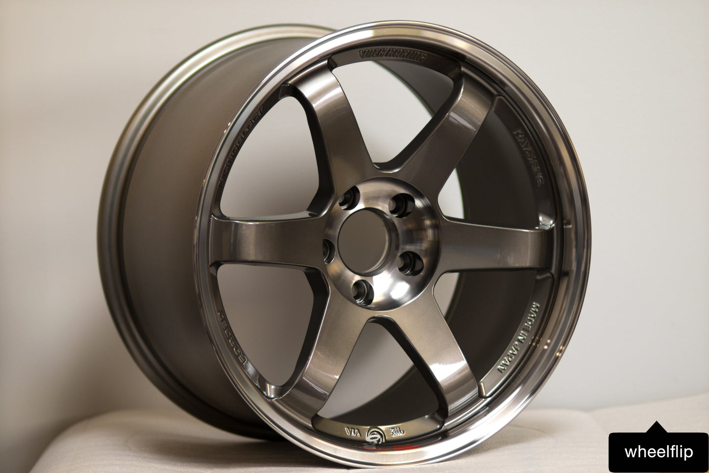Volk TE37SL 18x9.5 +38 5x120 Pressed Graphite (SET)