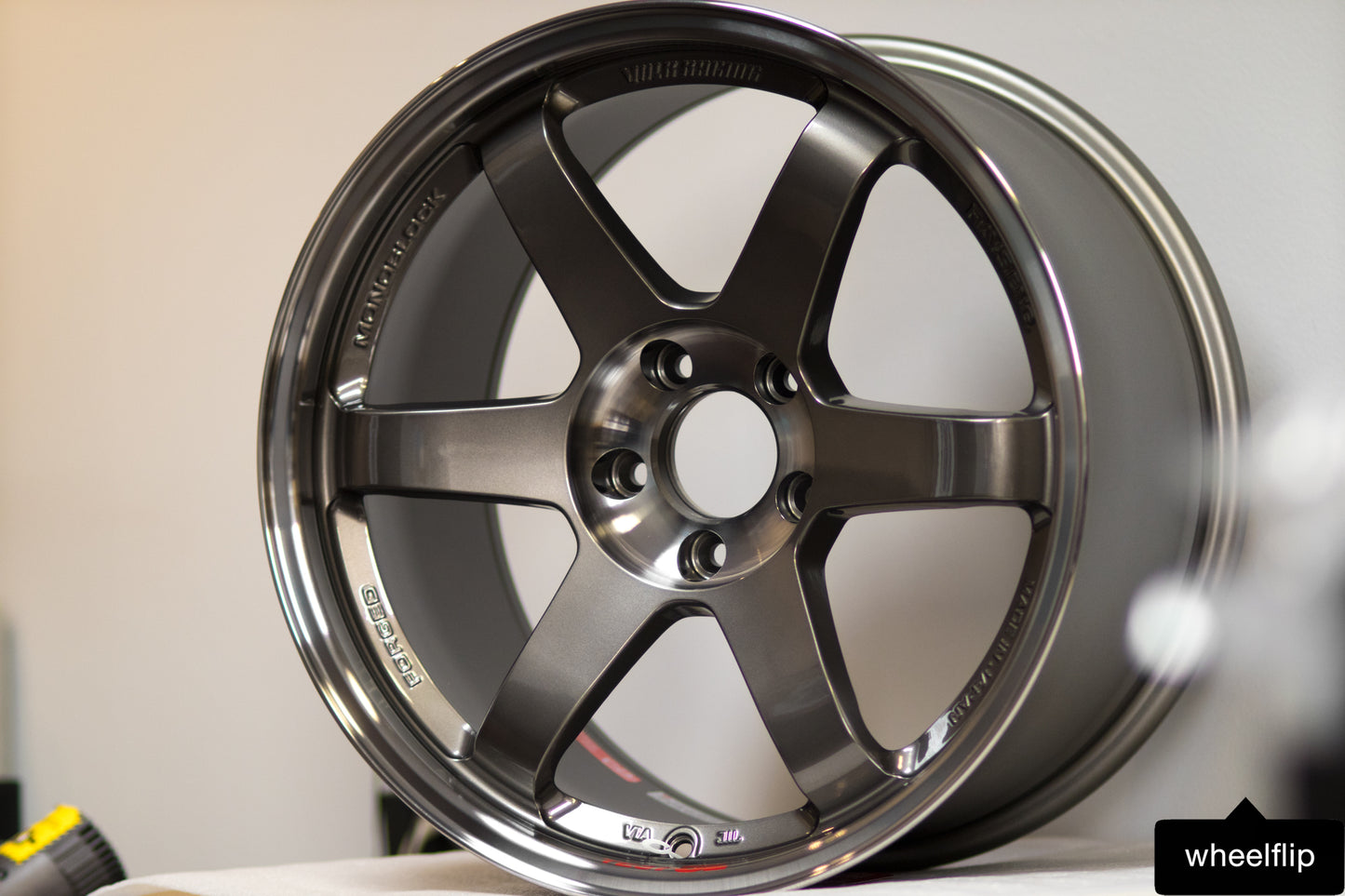 Volk TE37SL 18x9.5 +38 5x120 Pressed Graphite (SET)