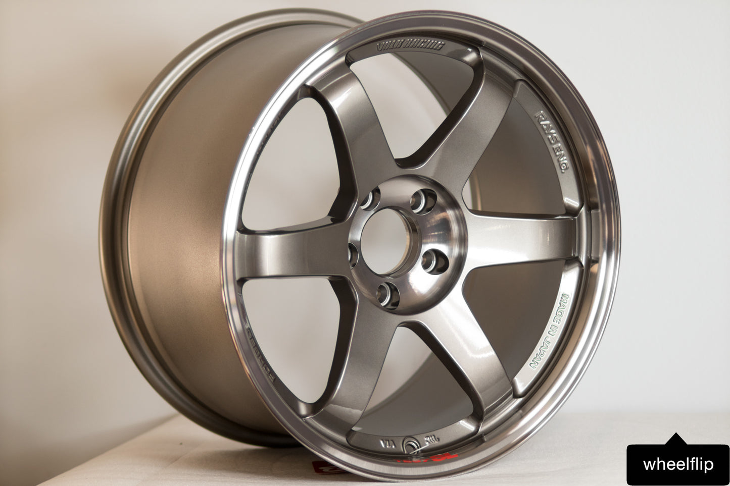 Volk TE37SL 18x9.5 +38 5x120 Pressed Graphite (SET)