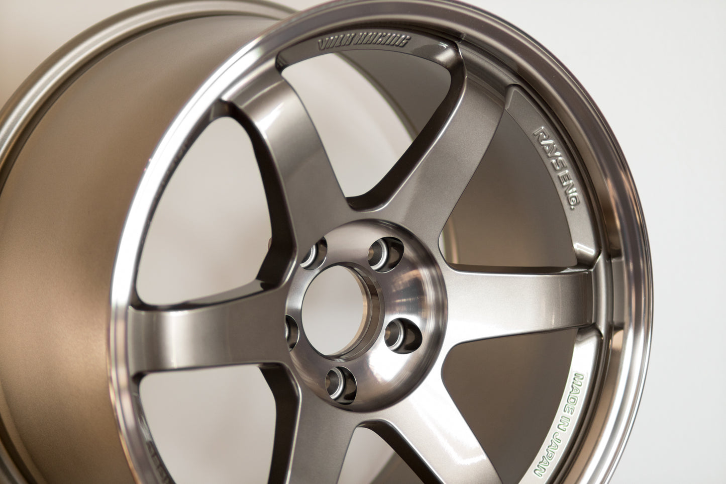 Volk TE37SL 18x9.5 +38 5x120 Pressed Graphite (SET)