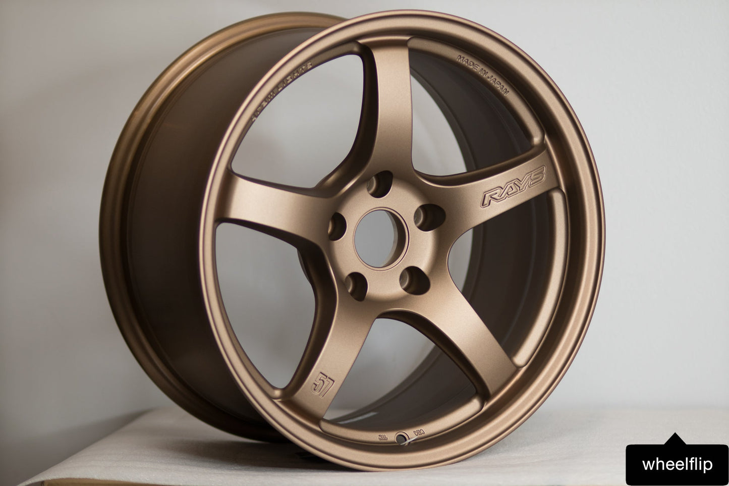 Gram Lights 57CR 17x9 +38 5x100 Bronze 2-WheelFlip