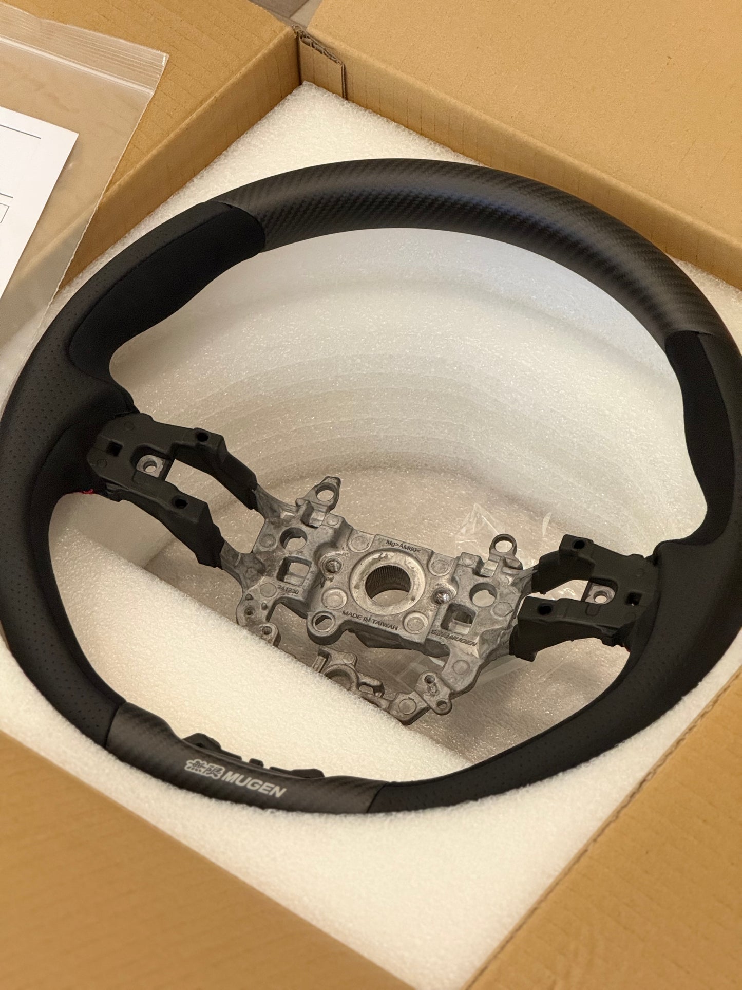 Mugen Civic Sports Steering Wheel - FL1 FL5 DE5