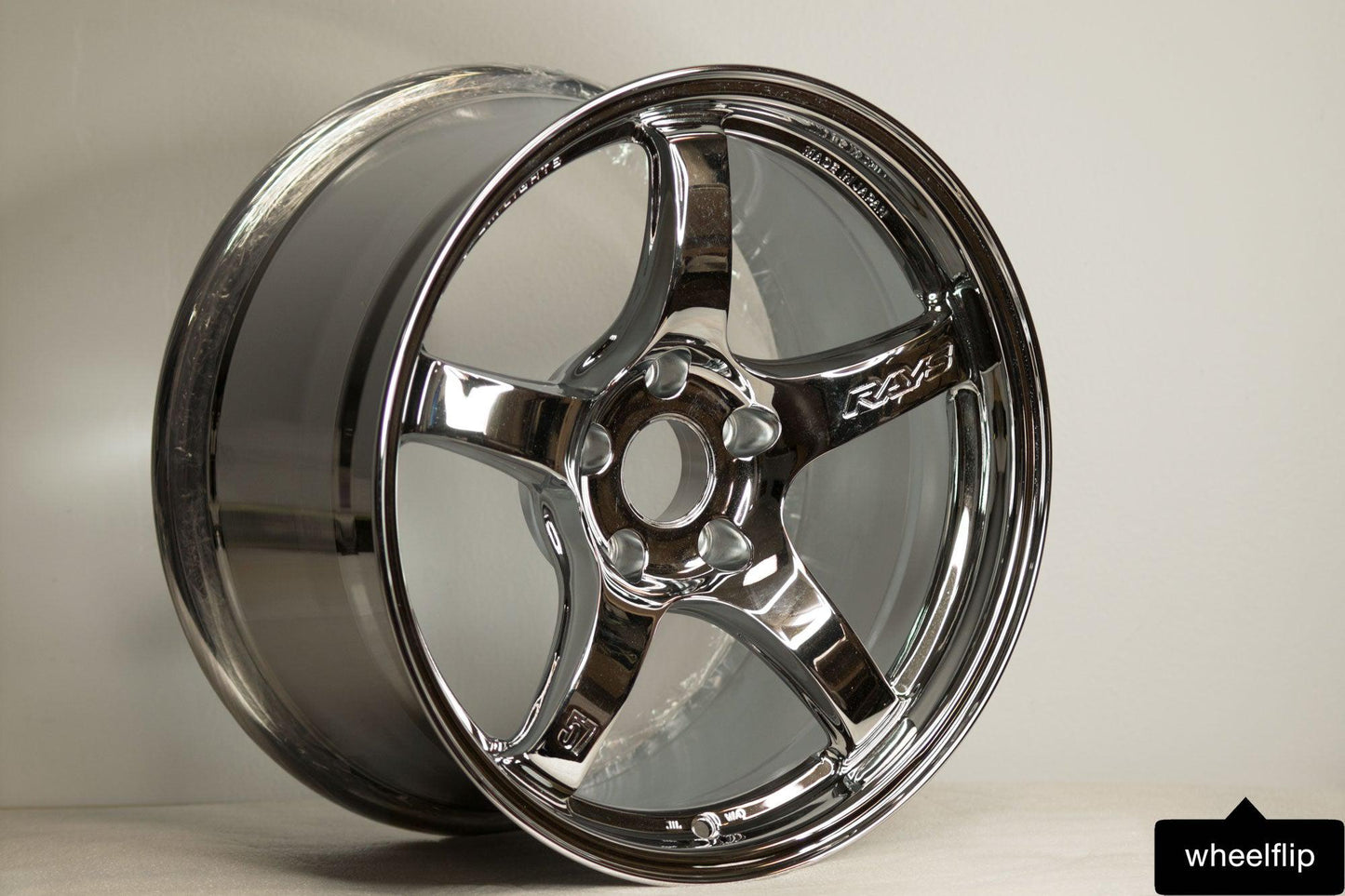 Rays Gram Lights 57CR 17x9 +22 5x114.3 Chrome Plating (SET)