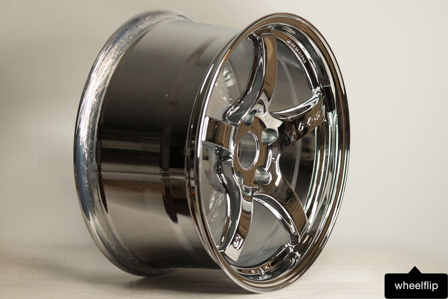 Rays Gram Lights 57CR 17x9 +22 5x114.3 Chrome Plating (SET)